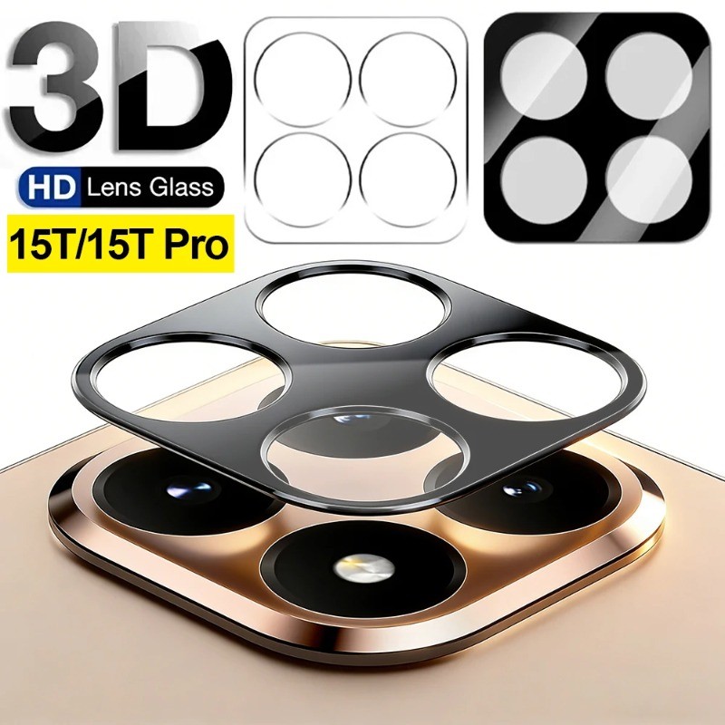 1-3 ชิ้น HD ขอบดําเลนส์กล้องฟิล์มกระจกนิรภัยสําหรับ Xiaomi17 Xiaomi15 15Ultra 15Pro โทรศัพท์ฝาหลังเล