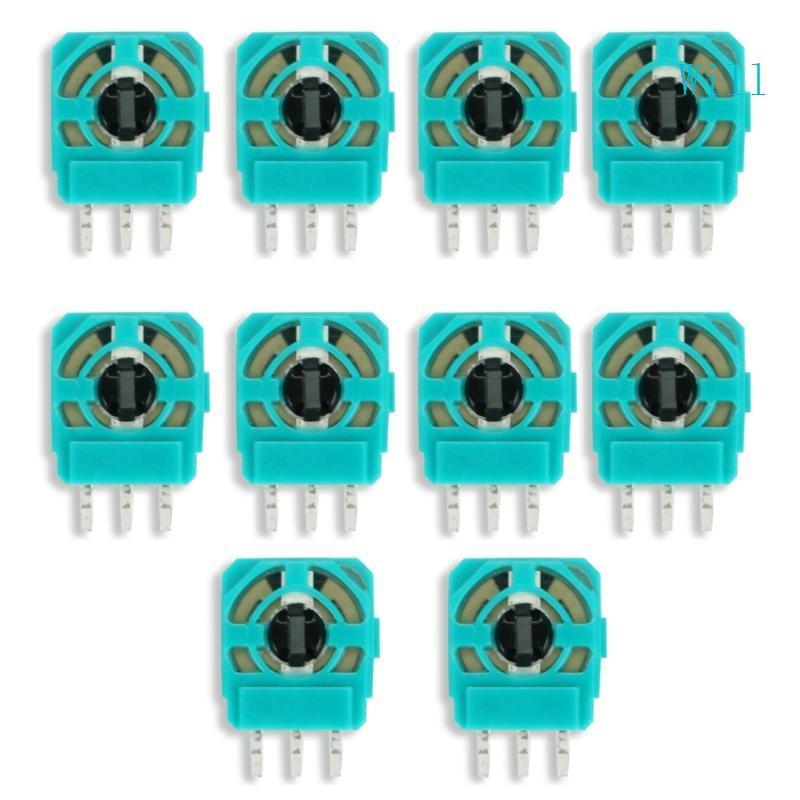 จะ 10 แพ็คสําหรับจอยสติ๊ก Potentiometer 3D Analog Sensor จอยสติ๊กปุ่ม 3D Analog จอยสติ๊กเปลี่ยนด้านข