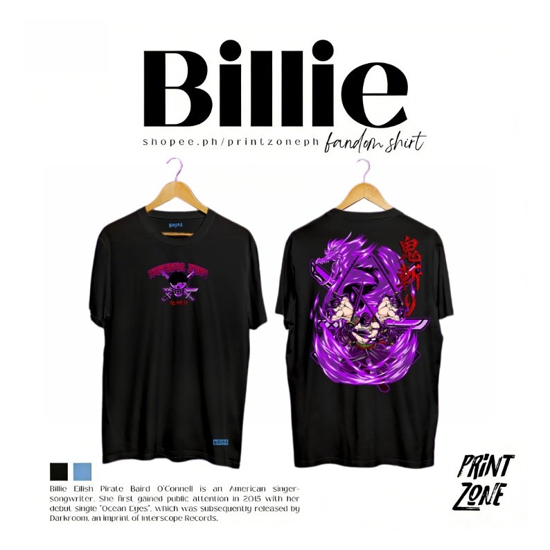 เสื้อยืดผ้าฝ้ายพิมพ์ลาย ZORO ENMA AWAKENING จาก NAKAMA CLOTHING สำหรับผู้ชายและผู้หญิง