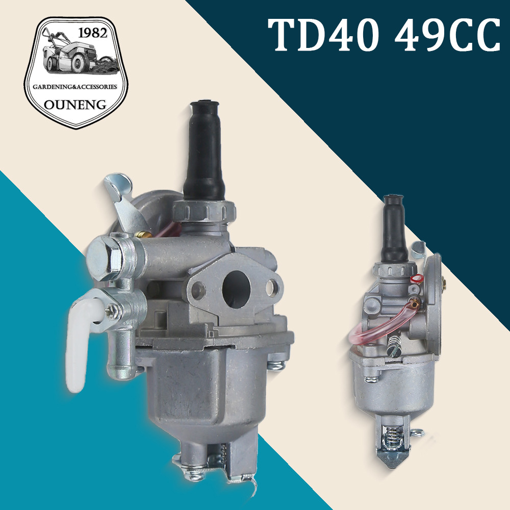 Kawasaki TD40 TD33 เครื่องตัดหญ้าคาร์บูเรเตอร์สําหรับ FD40 TD43 TD48 CG400 เครื่องตัดหญ้าคาร์โบไฮเดร