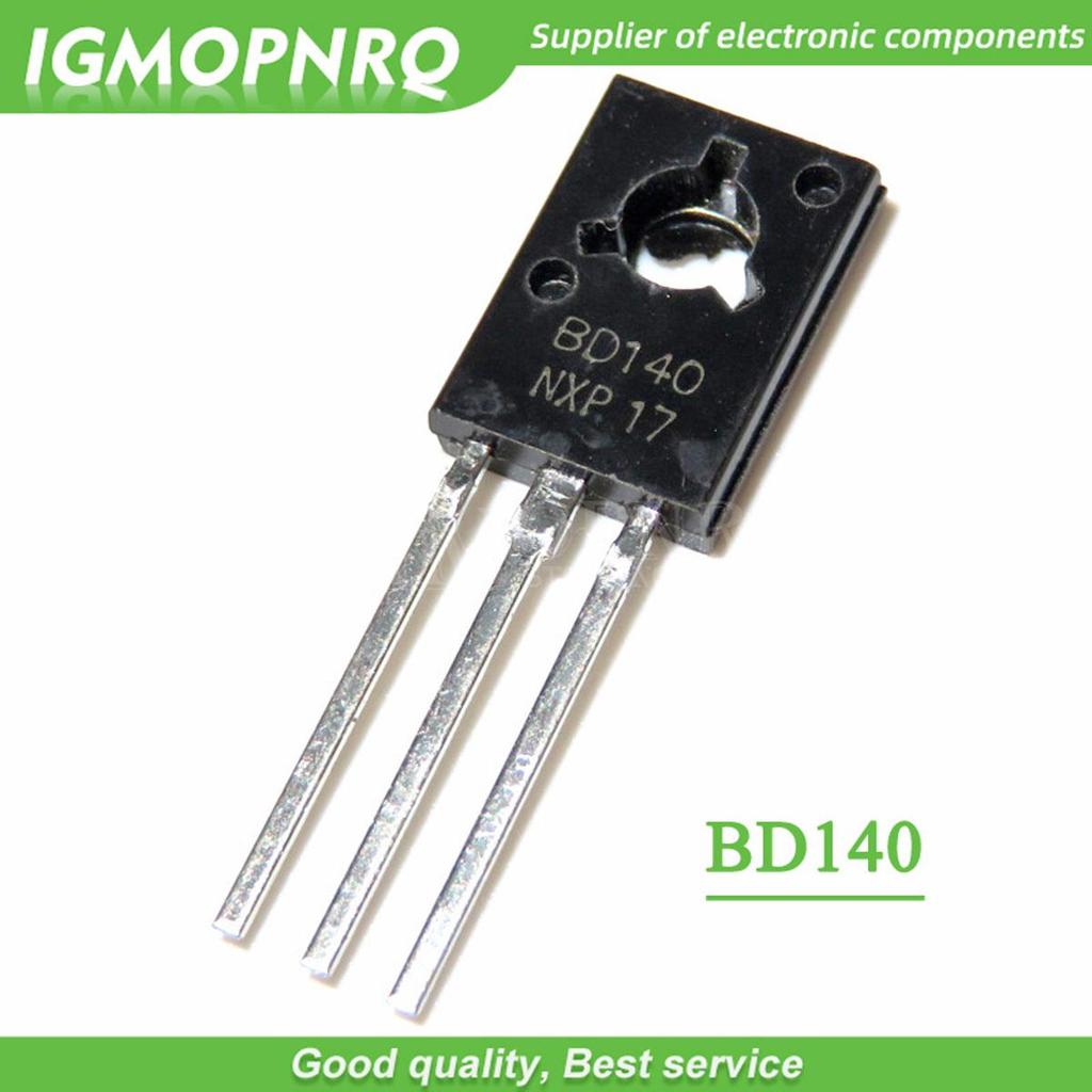20pcs BD140 D140 TO-126 PNP 1.5A 80V NPN Epitaxial Triode ทรานซิสเตอร์ใหม่เดิม