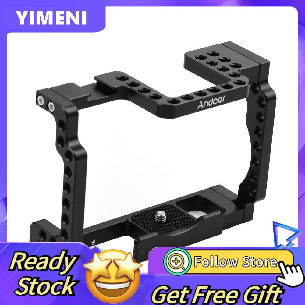 Yimeni-th Andoer กล้อง Rig อลูมิเนียมรองเท้าเย็น 1/4 ใช้งานร่วมกับ Canon M50 Mirrorless
