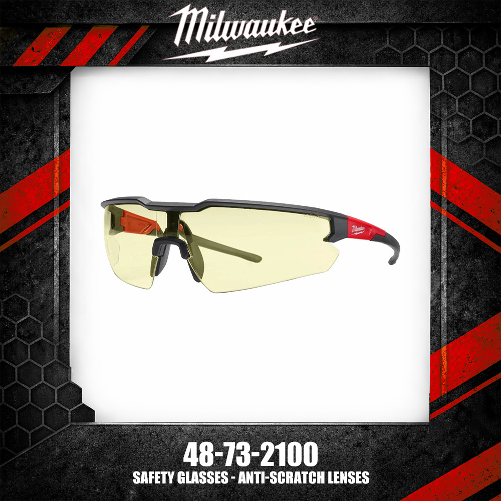 Milwaukee 48-73-2100 อุปกรณ์เครื่องมือแว่นตานิรภัย Tinted