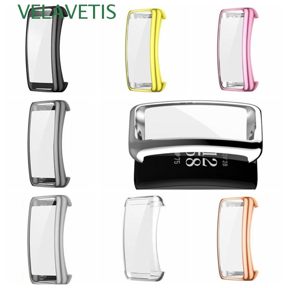VELAVETIS Inspire 3 ฝาครอบนาฬิกา, รวมทุกอย่างป้องกันรอยขีดข่วน Fitbit Inspire 3 ตัวป้องกันหน้าจอ, เค