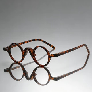 Unisex Retro Round-Frame Blue Light Blocking แว่นตาอ่านหนังสือ 2026 มาใหม่ล่าสุด High-Definition แฟชั่นแว่นตาอ่านหนังสือ +4.0