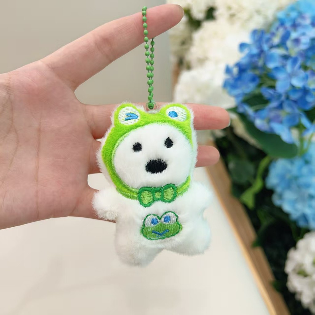 ร้านไทย พร้อมส่ง  พวงกุญแจ ลายการ์ตูน ขนฟู ห้อยกระเป๋า น่ารัก ประดับกระเป๋า บีบมีเสียง พวงกุญแจมินิ KEY27 ราคา ถูกที่สุด ดีลบีเคเค แกลเลอรีภาพที่ 6