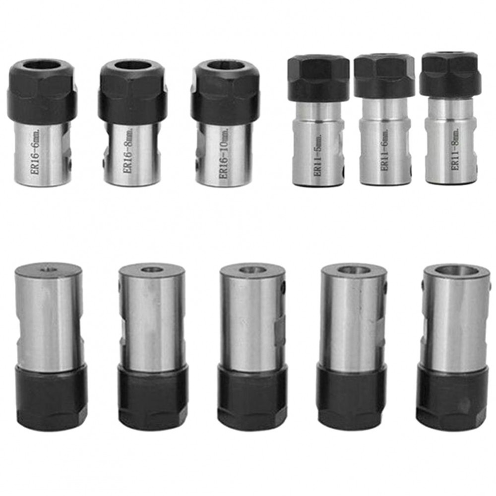 ER20A 8 มม.เป็น ER20A 16 มม.มอเตอร์เพลา Collet Chuck ER11 ER16 ER20A Extension Rod