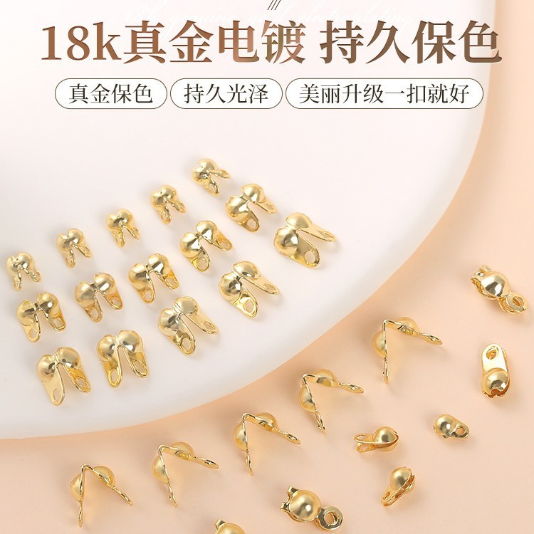 Pod หัวเข็มขัดสีทอง 18K Gold-Covered พร้อมเครื่องประดับสร้อยข้อมือและสร้อยคอมากกว่าหนึ่งชนิด การตกแต