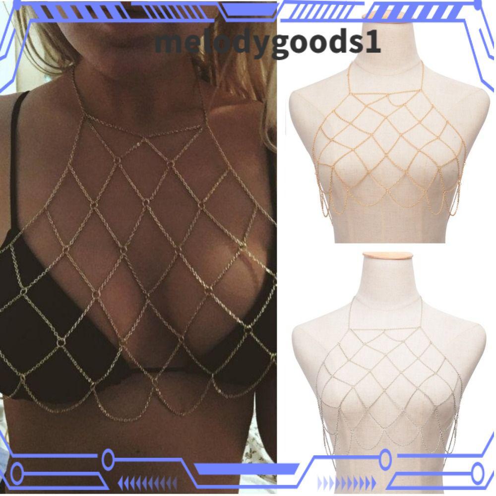 MELODYGOODS Maxi Necklace Bohemian Collares Bra Breast Chain