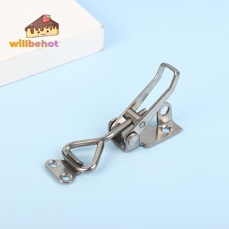 [Willbehot-t] 1 PC 304 แคลมป์สแตนเลส De Hasp Lo เรืออุปกรณ์เสริม Loer Anti Rattle Latch Fastener Clamp Marine Fastener [ใหม่]
