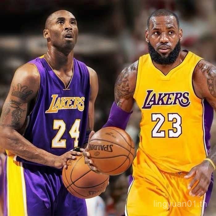 เสื้อบาสเก็ตบอลเด็ก LeBron James #23 และ Kyrie Irving #24 สำหรับแฟนคลับและวันเกม