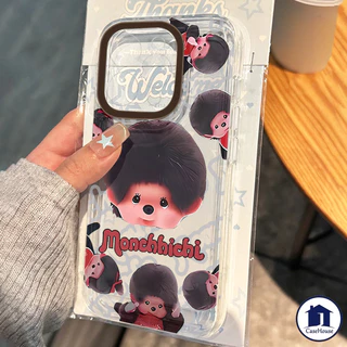การ์ตูนคู่รักน่ารัก มอนชิชิ นุ่มนิ่ม เคส Oppo A6 A5 A3 X Pro A60 A18 A79 A78 A38 A17 A78 A16 A57 A35 A54 A9 A36 A58 A53
