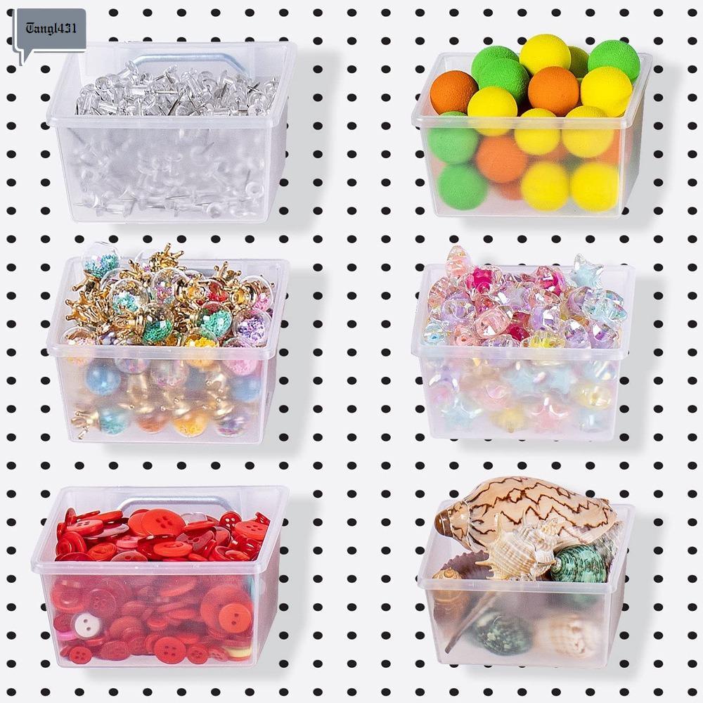 NIFINE ตะขอ Pegboard, PP Pegboard Bins, อุปกรณ์จัดระเบียบ