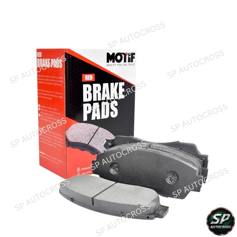 MOTIF ผ้าเบรคหน้า เซรามิค CR-V G3 G4, ODYSSEY '03-ON, STEP WAGON 2013-ON  / 789007040