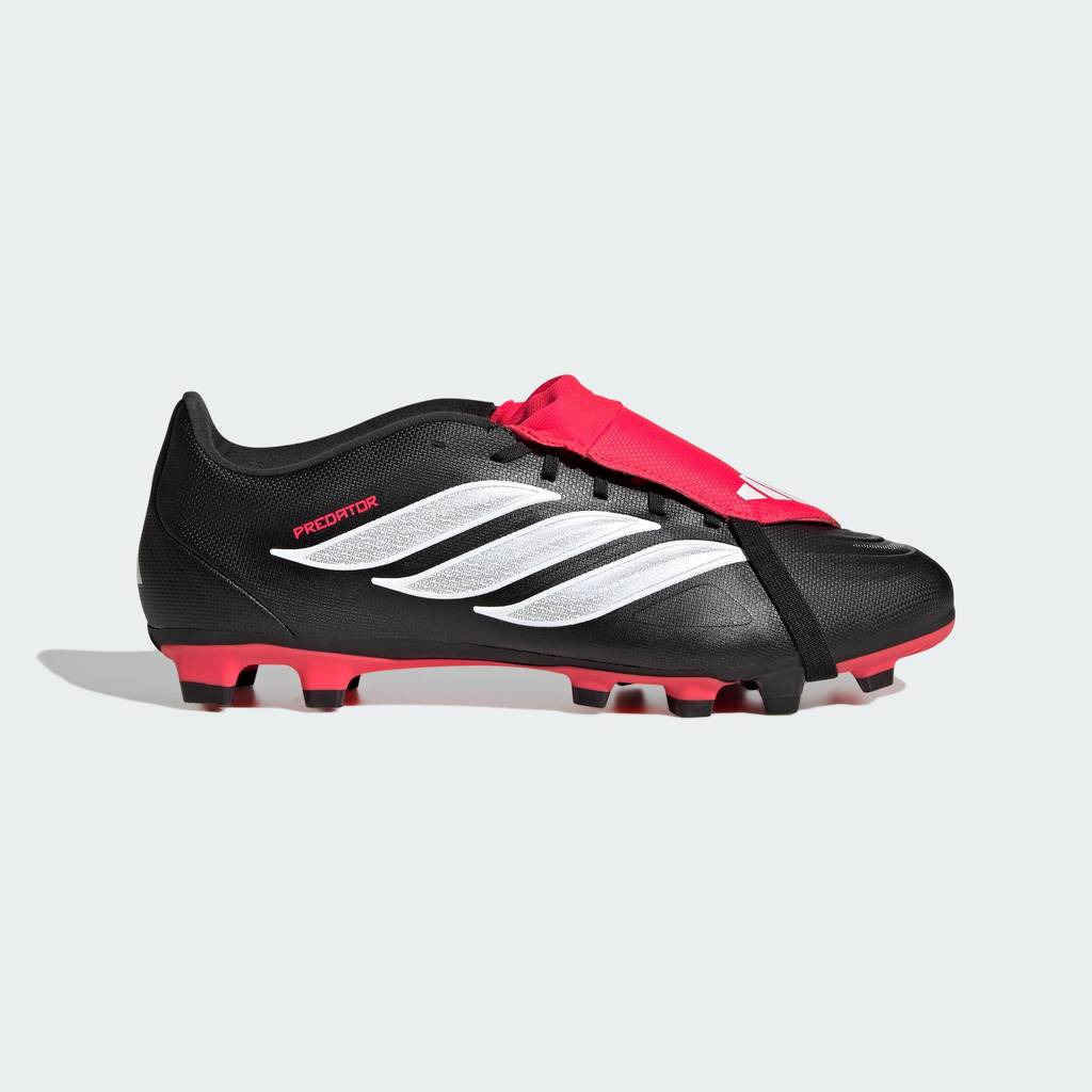 adidas Football PREDATOR CLUB Fold-Over Tongue Firm Ground/Multi Ground Football Boots Unisex Black JR3330