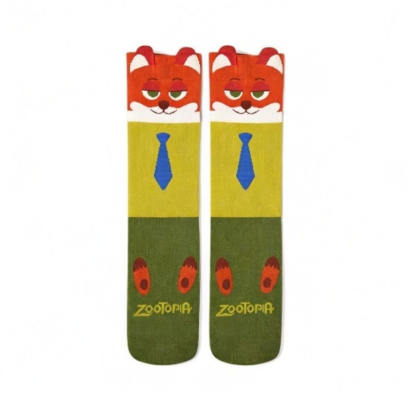 ถุงเท้าลายการ์ตูนน่ารักสำหรับเด็ก ทำจากผ้าฝ้ายนุ่ม อินเทรนด์และสวมใส่ง่าย ใช้ได้ทุกวัน - รูปที่ 4