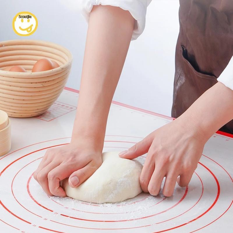 ScoutJie ซิลิโคนเบเกอรี่ Mat Pastry Rolling นวด Pad ครัวเครปพิซซ่าแป้ง Non-Stick Pan Pastry Mat TH