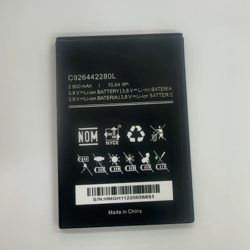 เหมาะสําหรับแบตเตอรี่โทรศัพท์มือถือ BLu C926442280L แบตเตอรี่ 2800mAh