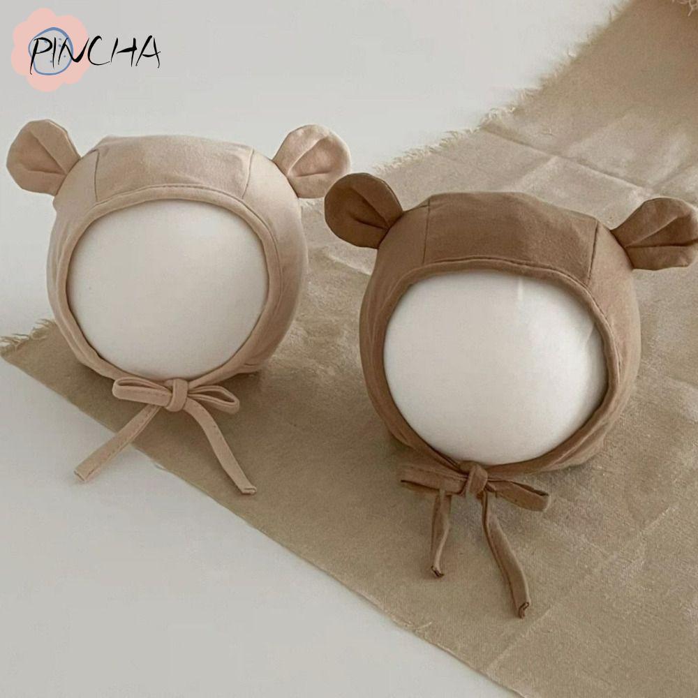 PINCHA หมวกทารกแรกเกิด ออกแบบมาเพื่อรักษาหูของเด็ก มีระบบระบายอากาศดี ทำจากผ้าฝ้ายและมีสไตล์เหมือนหูหมี ใช้งานได้ตั้งแต่อยู่ในครรภ์จนถึงวัยเดิน