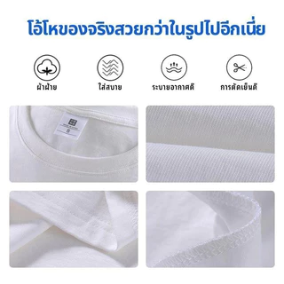 NASA เสื้อยืดชายหญิงแขนสั้น สไตล์ลำลอง summer แพ็กแมน พิมพ์ลาย คอตตอน คอกลม หลวมและระบายอากาศ