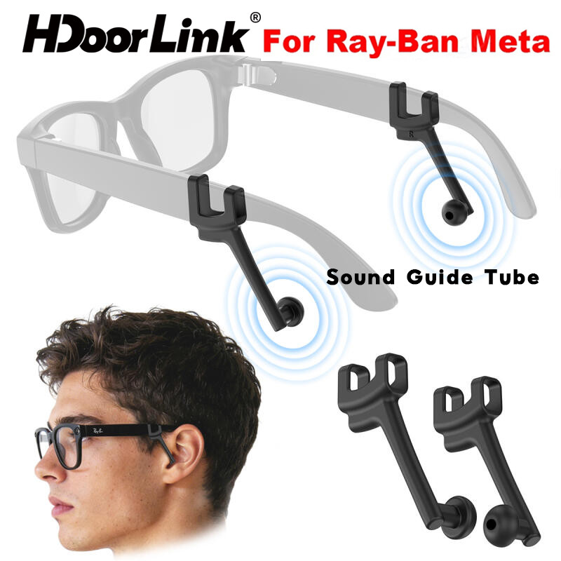 HdoorLink อุปกรณ์เสริมซิลิโคนสำหรับแว่นตาสมาร์ทดังกล่าว เช่น Ray-Ban Meta, Oakley, และ VITURE