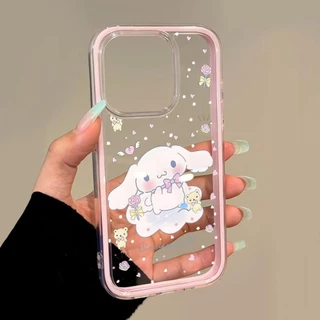 กรณีโทรศัพท์ จัดส่งจากประเทศไทย สไตล์น่ารักเคสไอโฟน iPhone 16 15 14 13 12 11 PRO MAX X XS MAX XR 7/8P ป้องกันลายนิ้วมือ