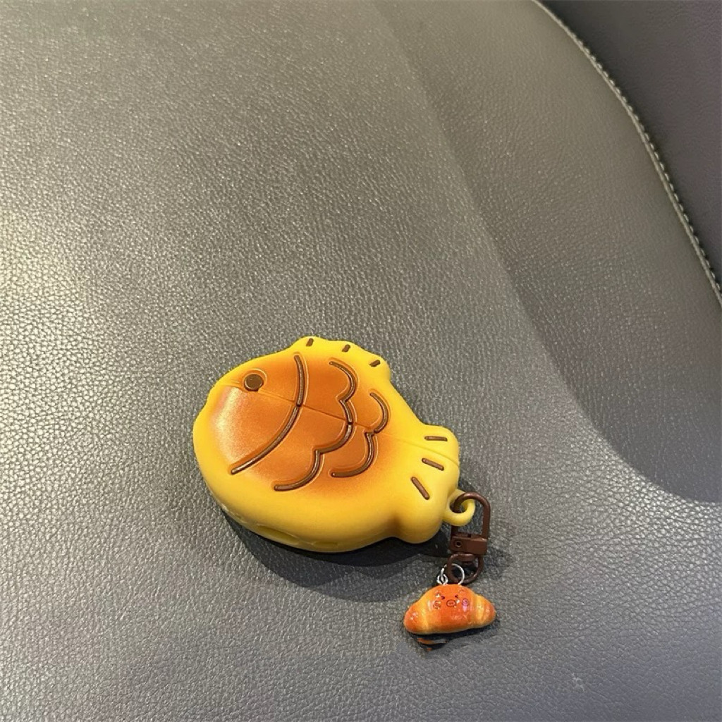 เค้กปลาปลากะพงน่ารักสําหรับเคสป้องกัน Xiaomi redmi buds6lite, เคสหูฟัง redmi buds6pro, เคสหูฟัง redm