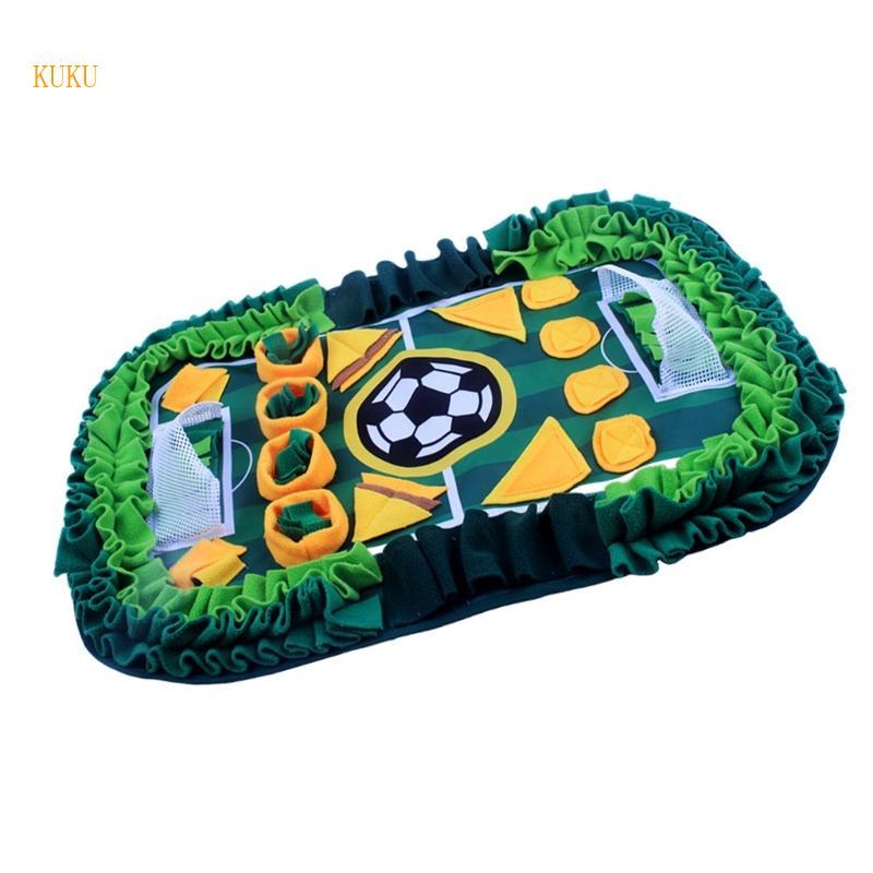 KU* Reusable Pet Enrichment กิจกรรม Mats Cognitive Development Puzzle Mats