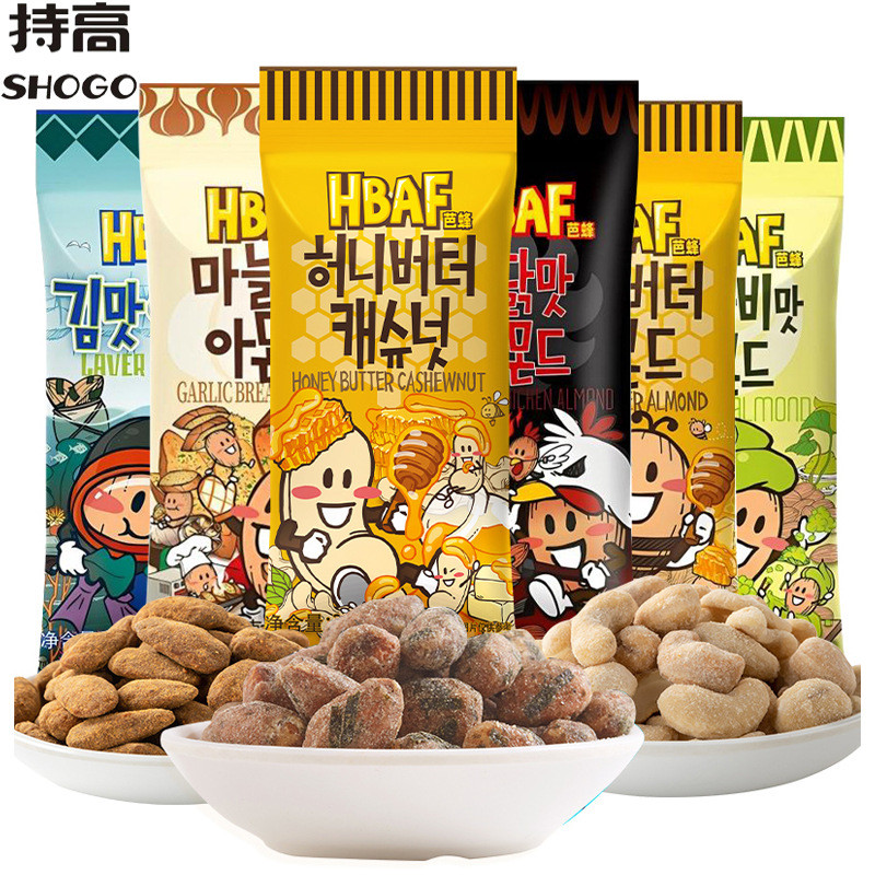 ใหม่สําหรับปี 2026นําเข้าจากเกาหลี Babe Tom Farm Honey Butter Tonsils Baden Cashew Nuts Nuts Casual 