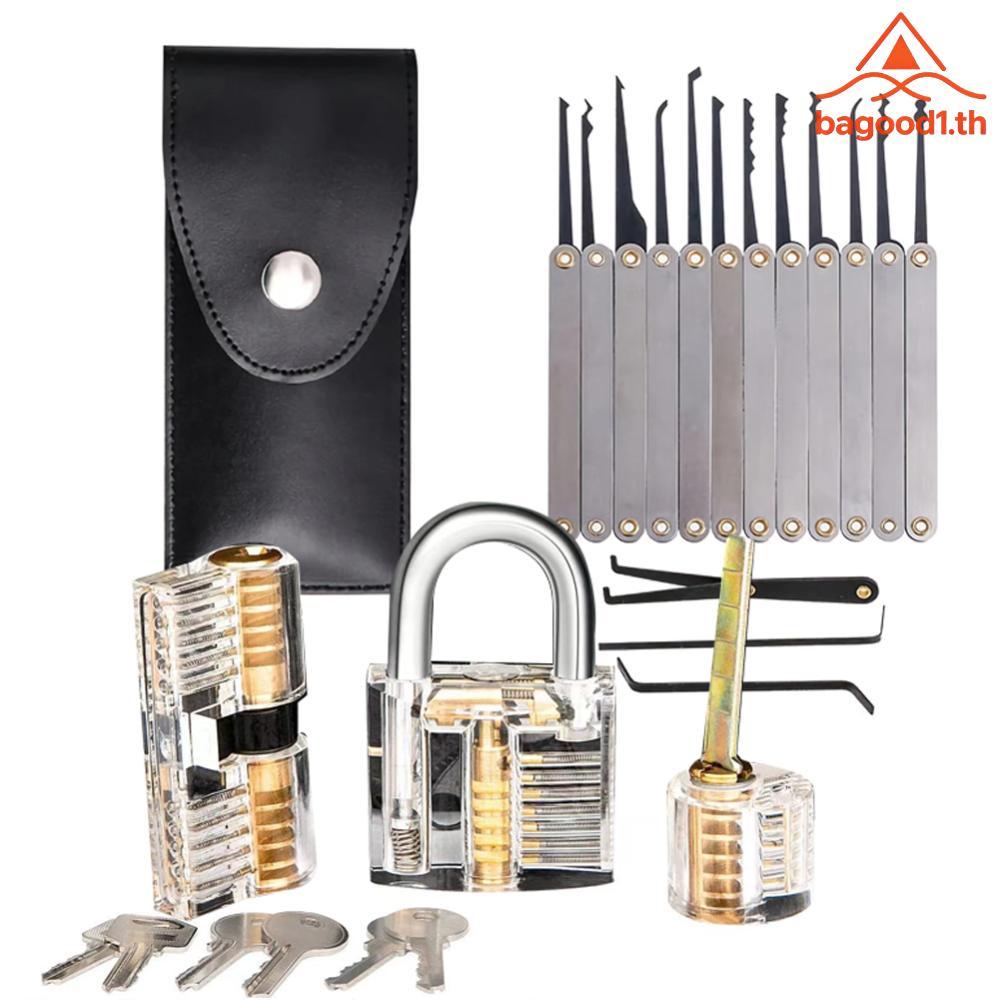 [จัดส่งในพื้นที่] ปลดล็อคล็อค Practice Lock Pick Set Key Extractor Removing Hooks Hardware