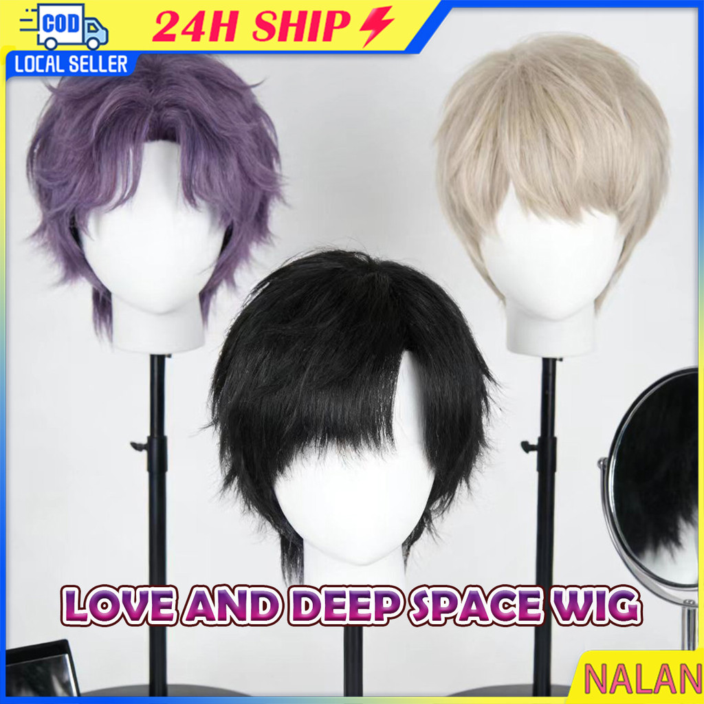 ร้านอยู่กทม.วิกผมLove and Deepspace สำหรับAster Rafayel Zayne อะนิเมcosplay ใยสังเคราะห์ทนความร้อน