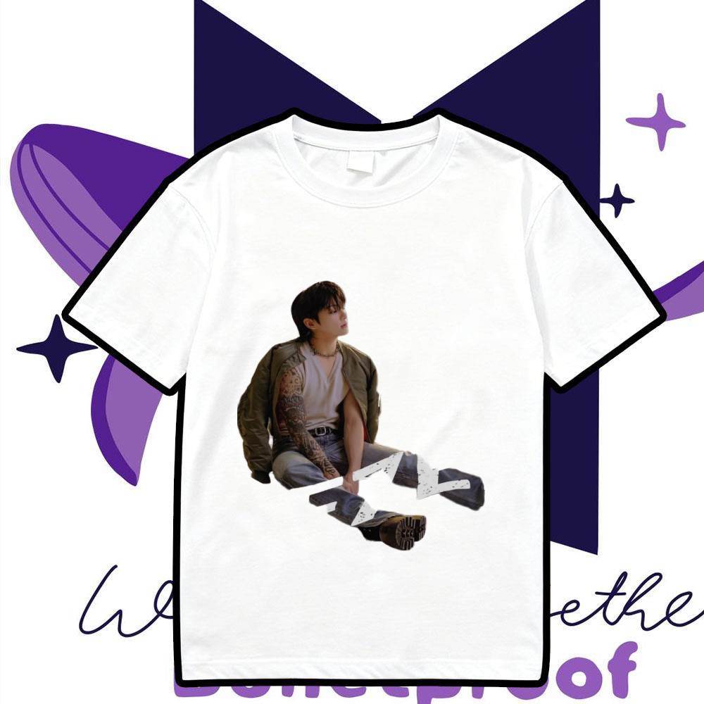 เสื้อยืด BTS | ทัวร์เอนคอร์ในอินเชออน | เสื้อยืด Jin Autograph & Wootteo