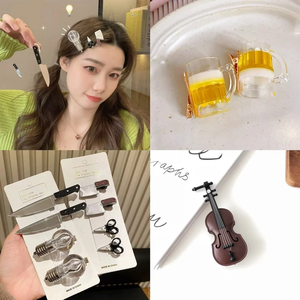 กิ๊บติดผม รูปแบบจำลอง ลายน่ารัก มาใหม่ พร้อมส่ง