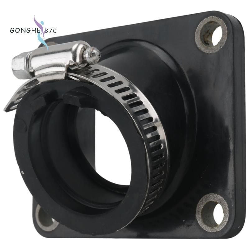 [gonghe370]อะแดปเตอร์อินเทอร์เฟซคาร์บูเรเตอร์รถจักรยานยนต์ท่อร่วมไอดีสําหรับ AG100 DT100 DT125 MX100