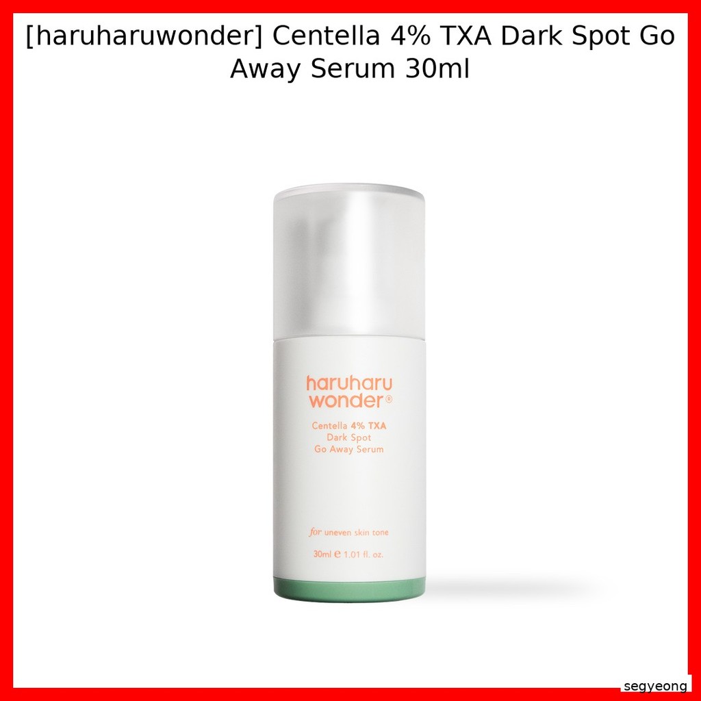[haruwonder] Centella 4% TXA Dark Spot Go Away Serum 30ml / Korean Dark Spot Serum / Even Skin Tone 
