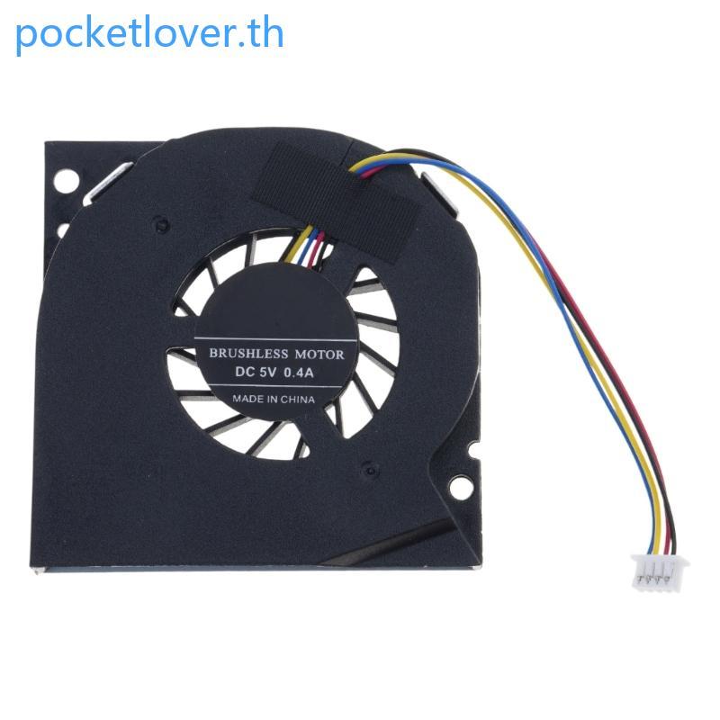 Poc แล็ปท็อปอะไหล่โน้ตบุ๊ค CPU พัดลมระบายความร้อน 5V 0 4A 4-pin 4 สายสําหรับ NUC NUC5i3RYH NUC5i3RYK