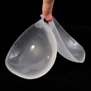ผู้หญิงฤดูร้อนซิลิโคนโปร่งใส Bras แผ่นเต้านม - ที่มองไม่เห็น Self-Adhesive Lift Up สติกเกอร์หน้าอก อุปกรณ์เสริมชุดชั้นใน