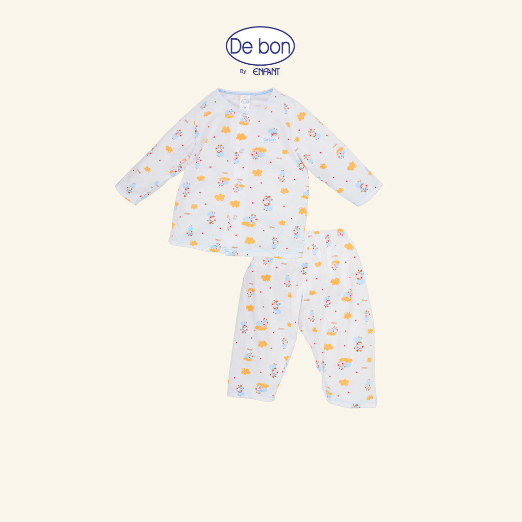 DE BON BY ENFANT ชุดนอนเด็กเล็ก สำหรับ 6 เดือน - 4 ขวบ EI1AY9 - รูปที่ 2