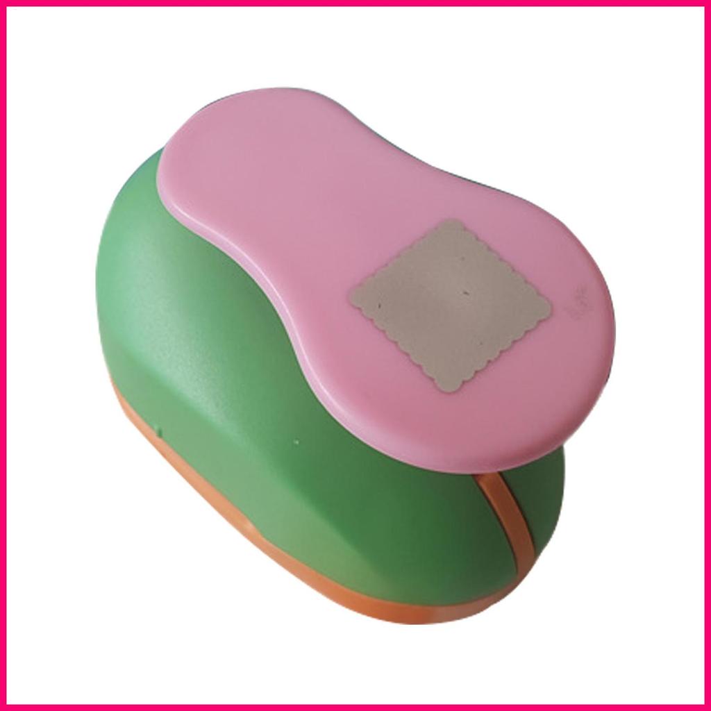Square Hole Punch PortableCard ทําอุปกรณ์เครื่องตัดแสตมป์ Hole Punch สําหรับการ์ดอวยพรก่อนวัยเรียนห้
