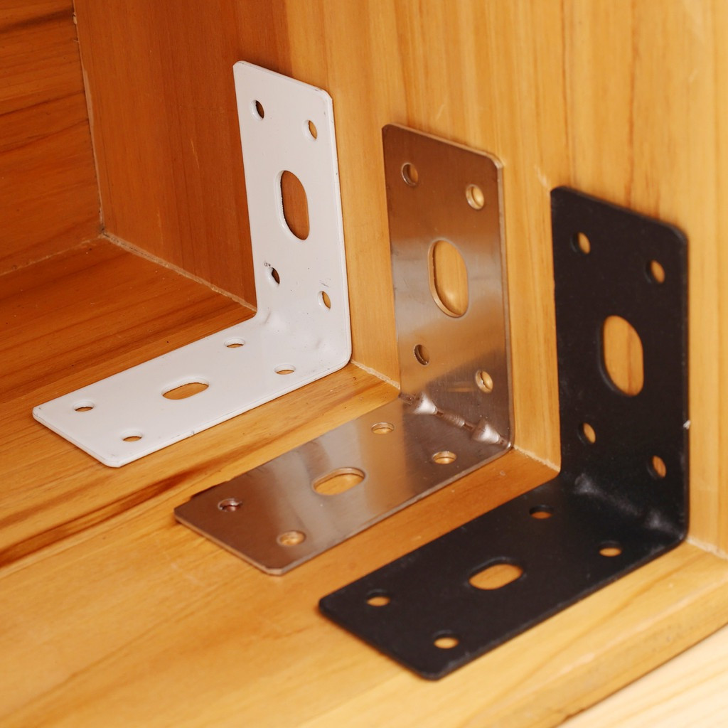 Heavy Duty อุตสาหกรรม L รูปร่าง 90 องศามุมปรับมุมชั้นวางโลหะมุมโค้งมนสําหรับ Home Office Garage Fast