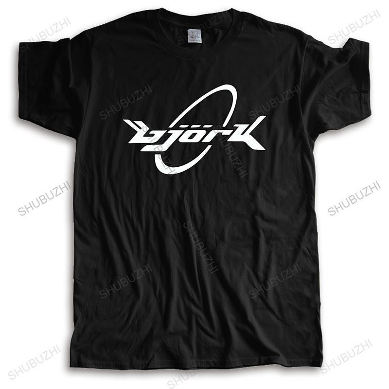 Summer Brand Tshirt Men Cotton T Shirt BJORK Vintage T-Shirt Fashion Unisex printing Teeshirt High Q