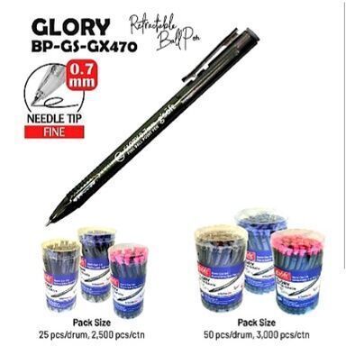 Gsoft Gsoft GLORY ปากกาลูกบอลแบบยืดหดได้ 0.5 มม. GX450 0.7 มม. GX470