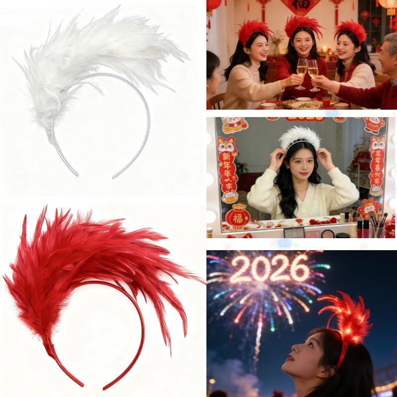 ที่คาดผม ที่คาดผมขนนก ที่คาดผมสีรุ้ง ปาร์ตี้ ประกายสุดน่ารัก