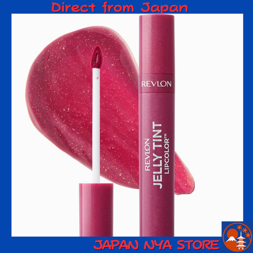 Revlon Jelly Tint Lip Color 008 Cranberry Splash สีชมพูแครนเบอร์รี่ (Cool Tone) ลิปทินต์สูตรออยล์อิน