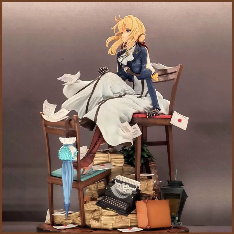 ZY2 Violet Evergarden Action Figure Violet Auto Memories ตุ๊กตาตุ๊กตาของเล่นสําหรับของขวัญเด็กคอลเลก
