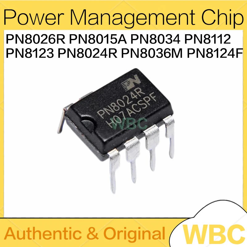 5 ชิ้น/ล็อต PN8034 PN8112 PN8123 PN8015A PN8024R PN8124F PN8026R PN8036M DIP8 LED power driver ชิปให