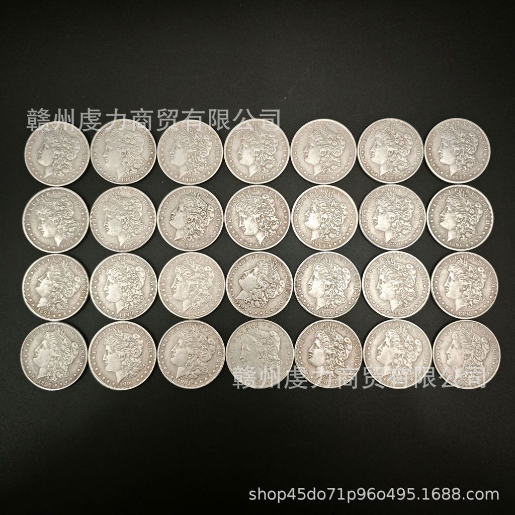 28 Morgan Coins Old American Morgan Coins Old American Morgan Coins Old American Morgan Coins 1878-1