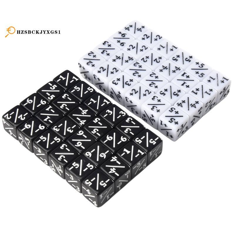 [hzsbckjyxgs1]48 ชิ้น 16 มม. เครื่องนับลูกเต๋า Token Dice Loyalty Dice D6 Dice Square สําหรับ,,,การ์