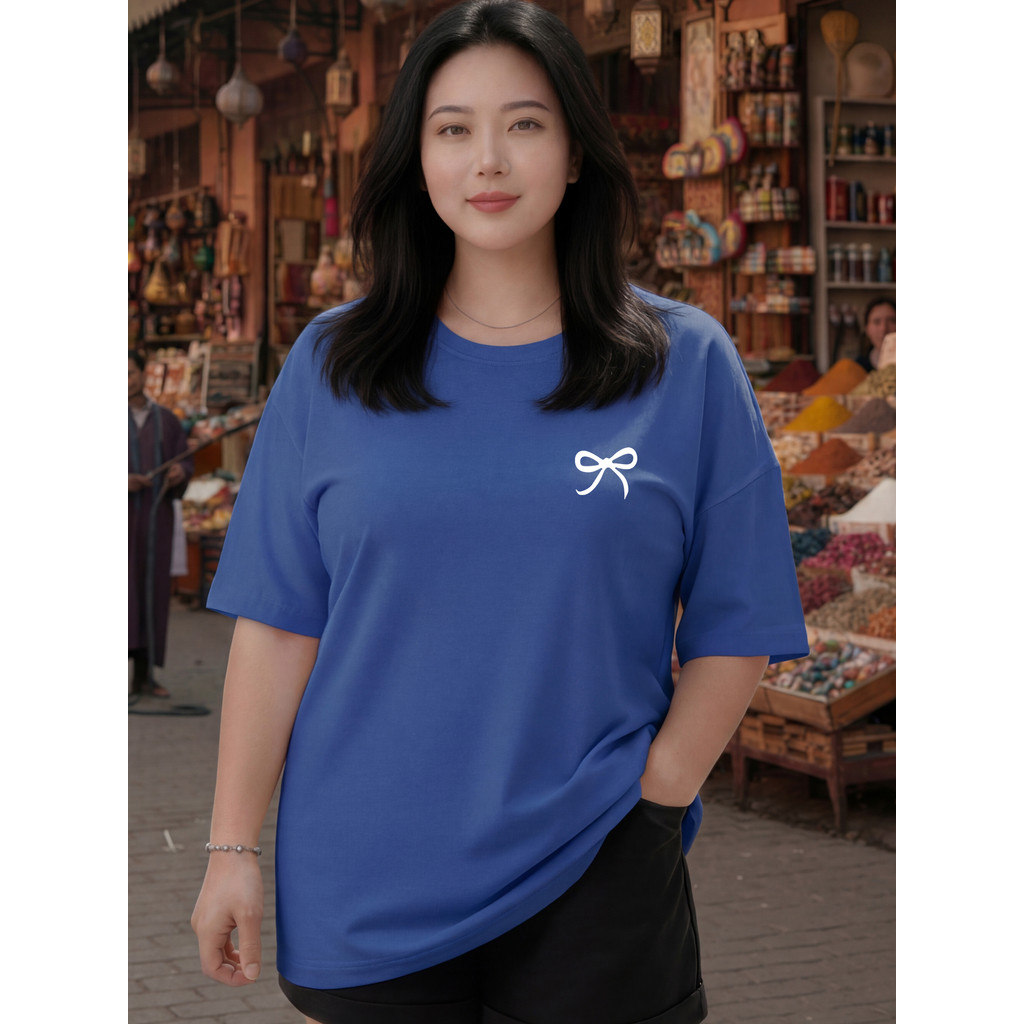 2S116 [AIYOU] เสื้อยืดผู้หญิง Baju T Shirt Perempuan Seluar Wanita Clothes Plus Size Plus Size Crop 