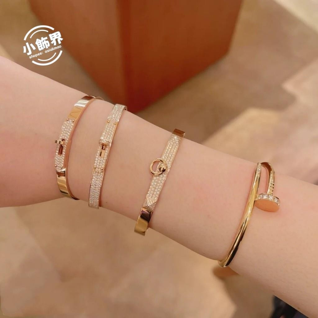 Boutique Bracelet KELLY CDC V Gold Material WNC7